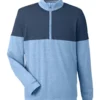 124155_f_fl Men's Cloudspun Warm Up Quarter-Zip Pullover - 595803