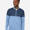 124155_omf_fl Men's Cloudspun Warm Up Quarter-Zip Pullover - 595803