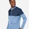124155_oms_fl Men's Cloudspun Warm Up Quarter-Zip Pullover - 595803