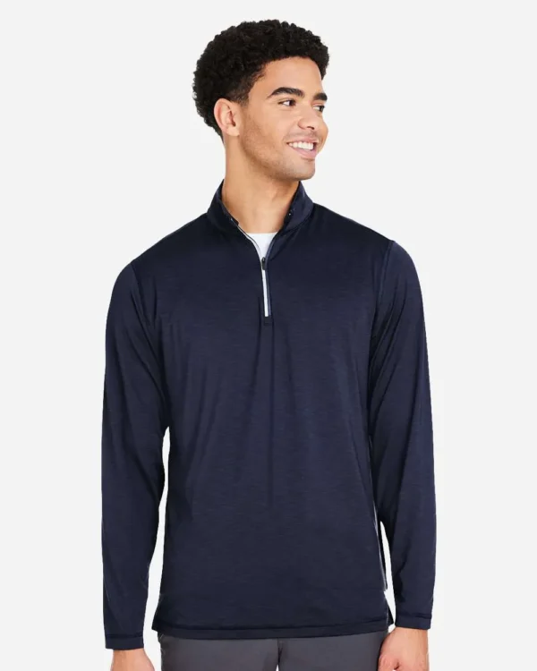 124849_omf_fl Men's You-V Quarter-Zip Pullover - 539105