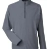 124892_f_fl Men's Coastal Woven Quarter-Zip Pullover - 538931