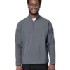 124892_omf_fl Men's Coastal Woven Quarter-Zip Pullover - 538931