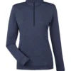 125595_f_fl Women's Cloudspun Rockaway Quarter-Zip Pullover - 535516