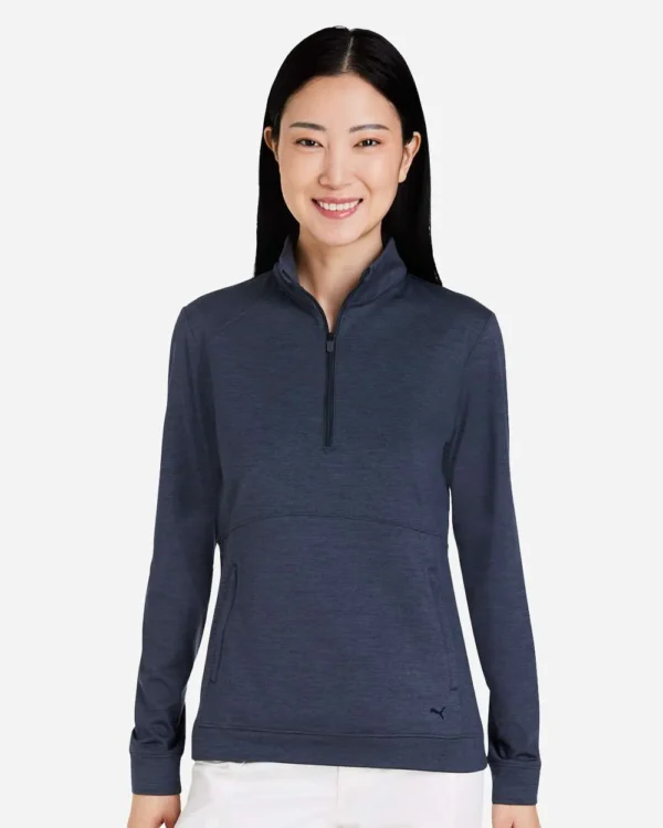125595_omf_fl Women's Cloudspun Rockaway Quarter-Zip Pullover - 535516