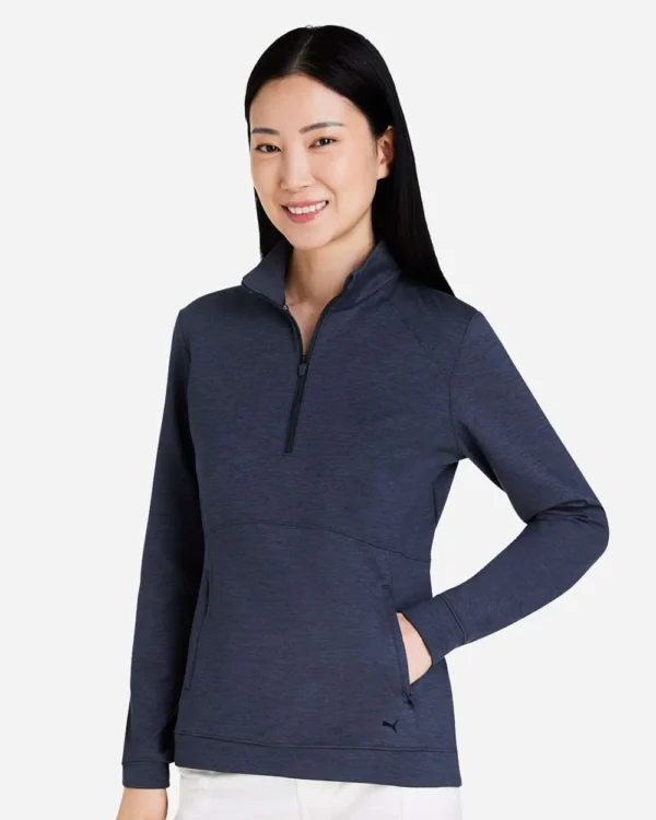 125595_oms_fl Women's Cloudspun Rockaway Quarter-Zip Pullover - 535516