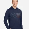125711_oms_fl Men's Volition Patriotic Hooded Pullover - 537474