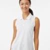 Women's Ottoman Sleeveless Polo - A1005