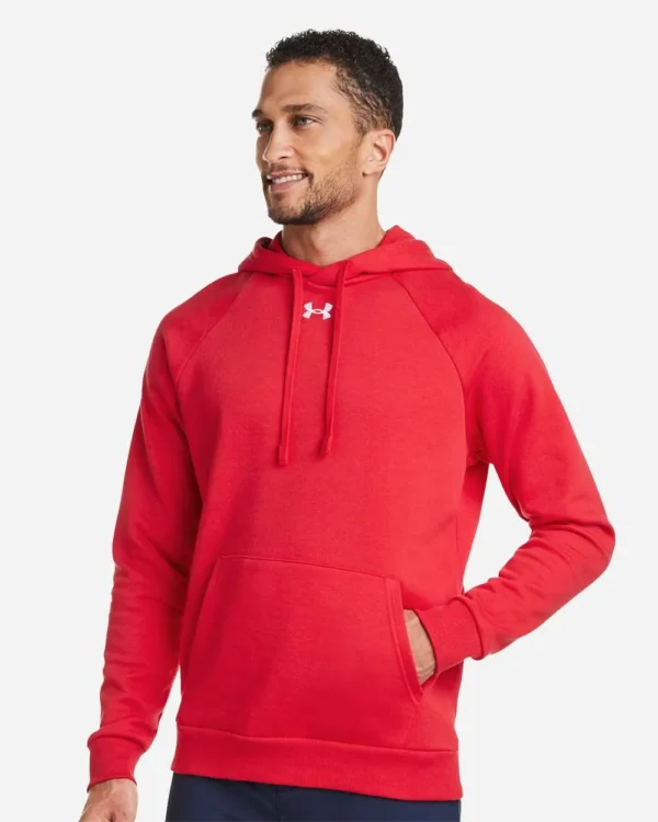 126806_oms_fl Men's Rival Fleece Hooded Sweatshirt - 1379757