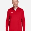126888_omf_fl Men's Team Tech™ Quarter-Zip Pullover - 1376844