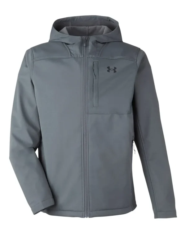 127064_f_fl Men's ColdGear® Infrared Shield 2.0 Hooded Jacket - 1371587