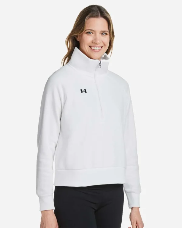 127569_oms_fl Women's Rival Fleece Quarter-Zip Pullover - 1379492