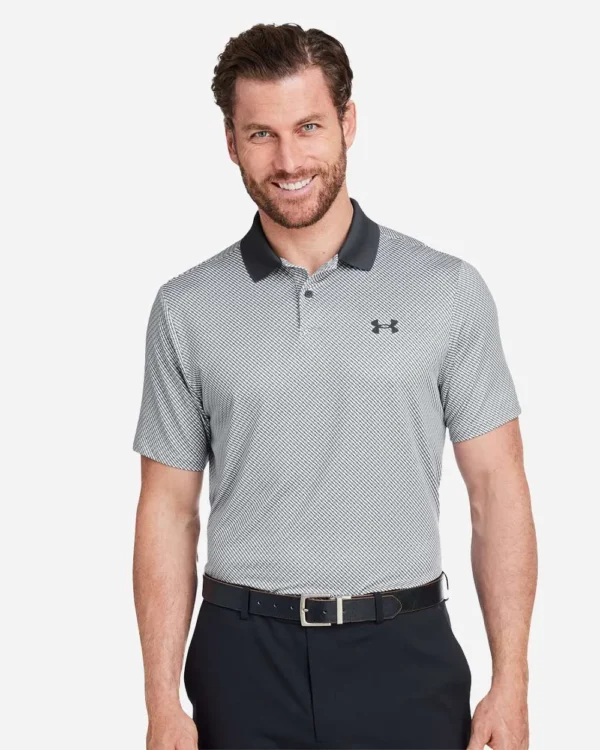 128967_omf_fl Men's 3.0 Printed Performance Polo - 1377377