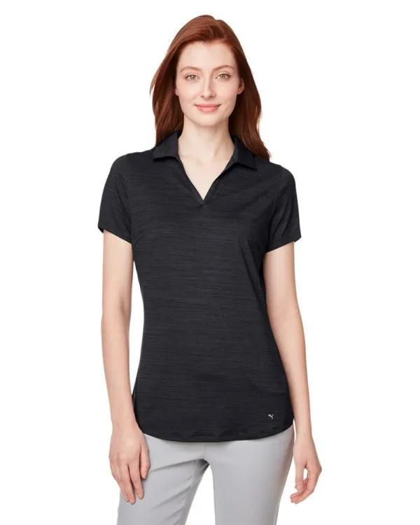 14194_fl Women's Cloudspun Free V-neck Polo - 597695