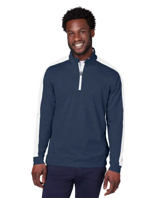 14453_fl Men's Cloudspun Quarter-Zip Pullover - 599129