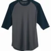 B-Core Three-Quarter Sleeve Baseball T-Shirt - 4133