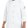 Women's Ten Button Chef Coat - 0401