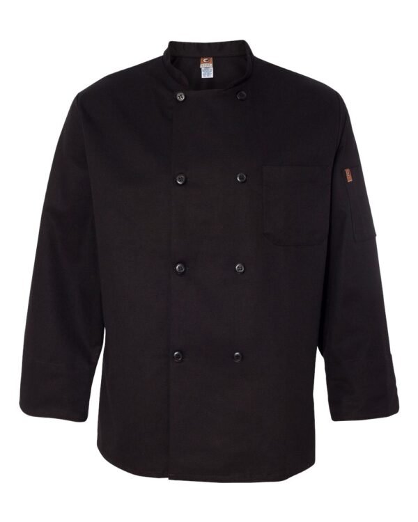 Black Traditional Chef Coat - KT76