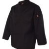 Black Traditional Chef Coat - KT76
