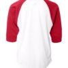 Youth B-Core 3/4 Sleeve Baseball T-Shirt - 2133