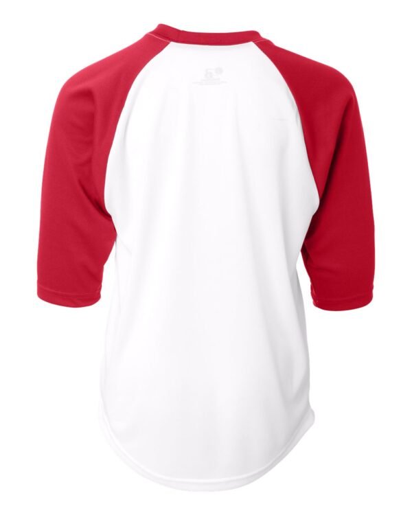 Youth B-Core 3/4 Sleeve Baseball T-Shirt - 2133