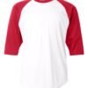 Youth B-Core 3/4 Sleeve Baseball T-Shirt - 2133