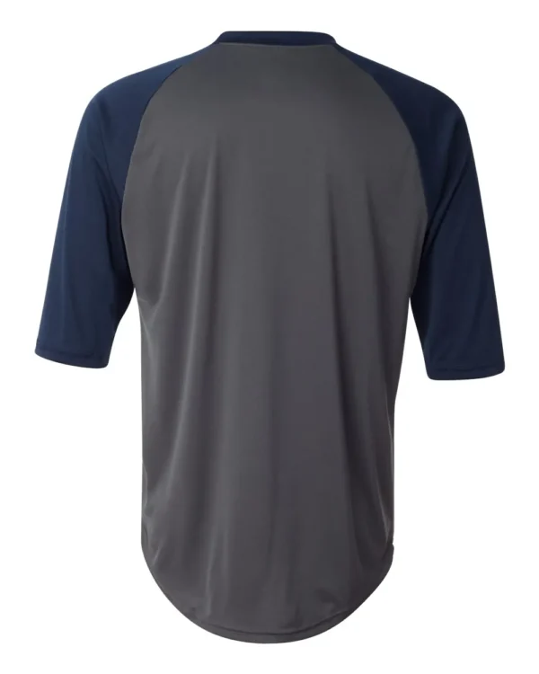 B-Core Three-Quarter Sleeve Baseball T-Shirt - 4133