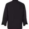 Black Knot Button Chef Coat - 0427