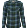 Women's Vintage Brushed Flannel Shirt - W164761