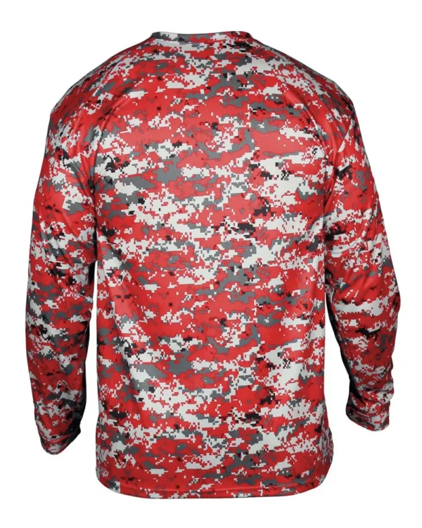 Youth Digital Camo Long Sleeve T-Shirt - 2184