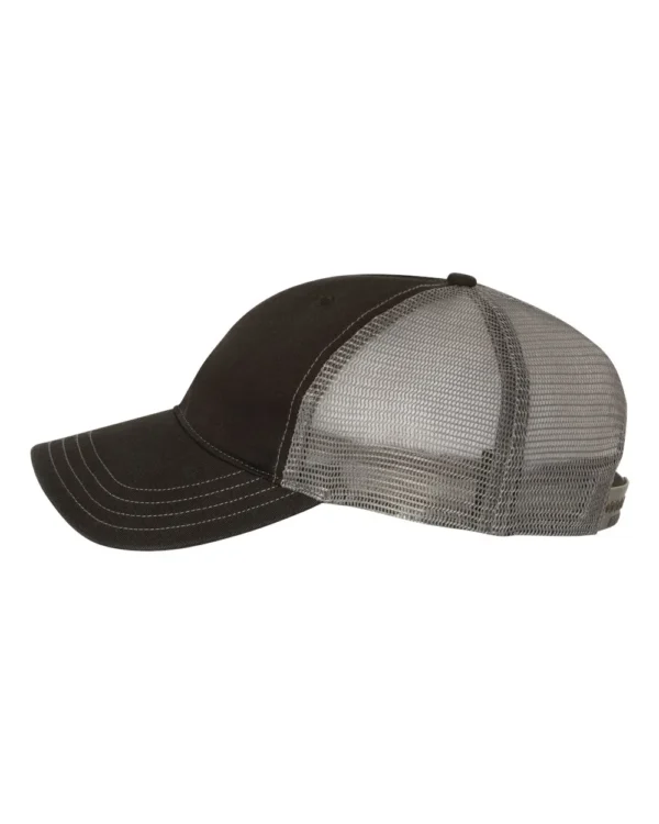51126_d_fl Garment-Washed Trucker Cap - 111