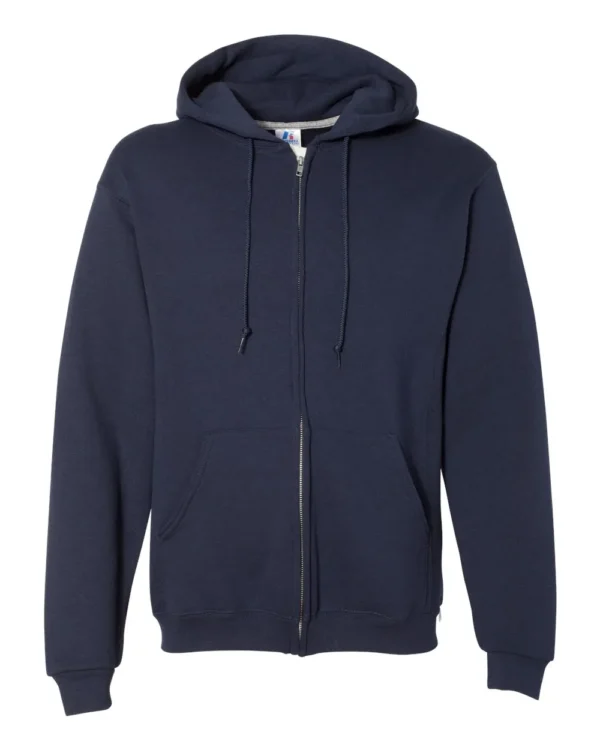 65796_f_fl Unisex Dri Power® Full-Zip Hooded Sweatshirt - 697HBM