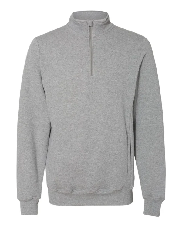 Unisex Dri Power® Quarter-Zip Cadet Collar Sweatshirt - 1Z4HBM