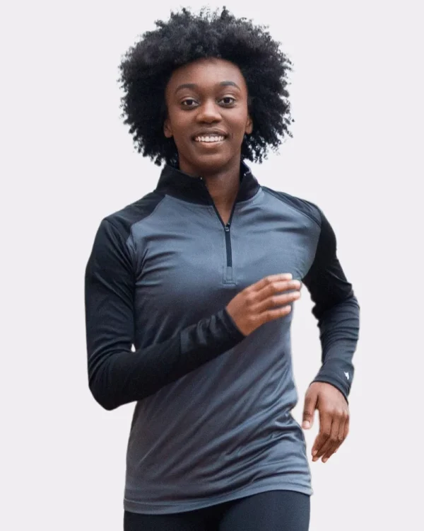 Ultimate SoftLock™ Women's Sport Quarter-Zip Pullover - 4008