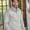 Vintage Sweaterfleece Quarter-Zip Sweatshirt - 198188