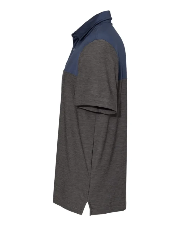 Men's Colorblocked Space-Dyed Polo - 13GG004