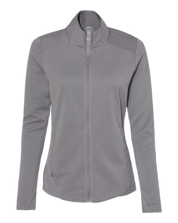 Women's Textured Full-Zip Jacket - A416