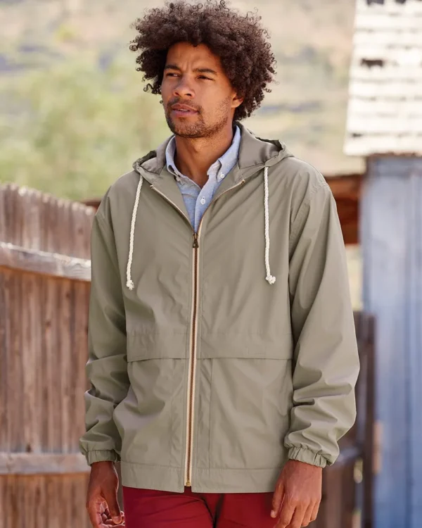 Vintage Hooded Rain Jacket - 193910