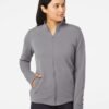 Women's Textured Full-Zip Jacket - A416