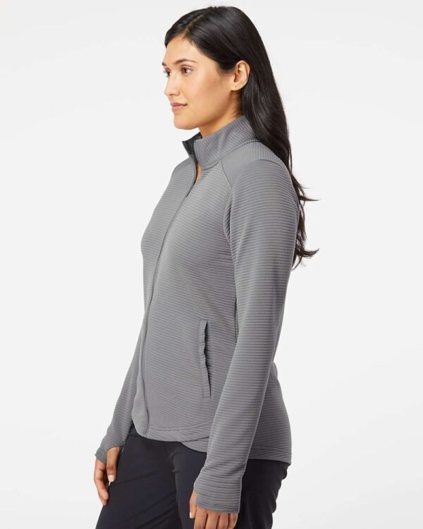 Women's Textured Full-Zip Jacket - A416
