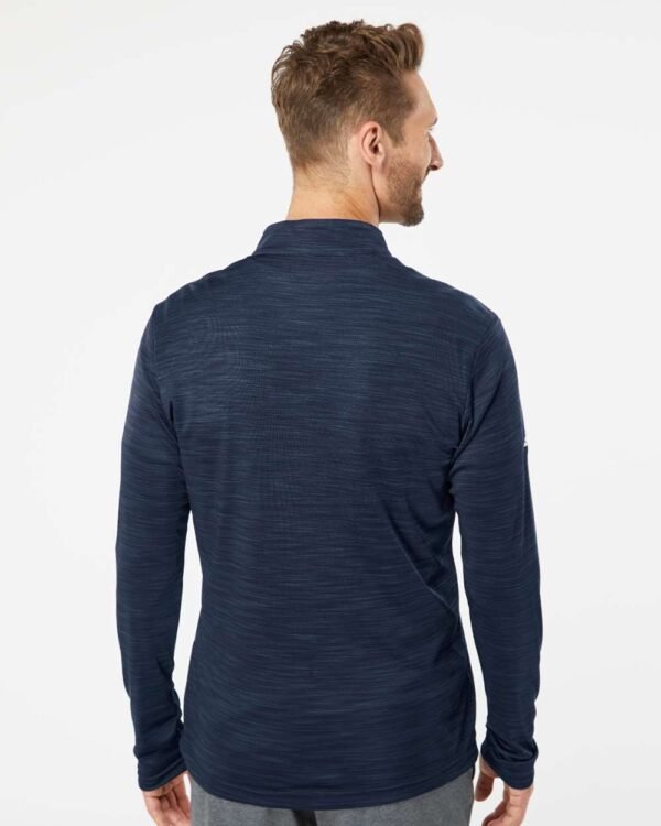 Lightweight Mélange Quarter-Zip Pullover - A475