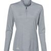 Women's Lightweight Mélange Quarter-Zip Pullover - A476