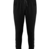 8012_fl FitFlex Women's French Terry Ankle Pants - 1071