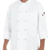 Ten Pearl Button Chef Coat - 0415