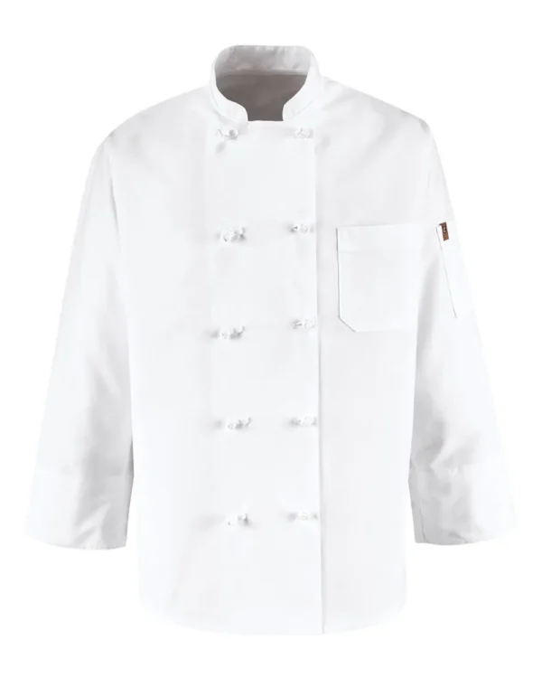 Ten Knot Button Chef Coat - 0421