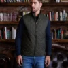 Vintage Diamond Quilted Vest - 207359