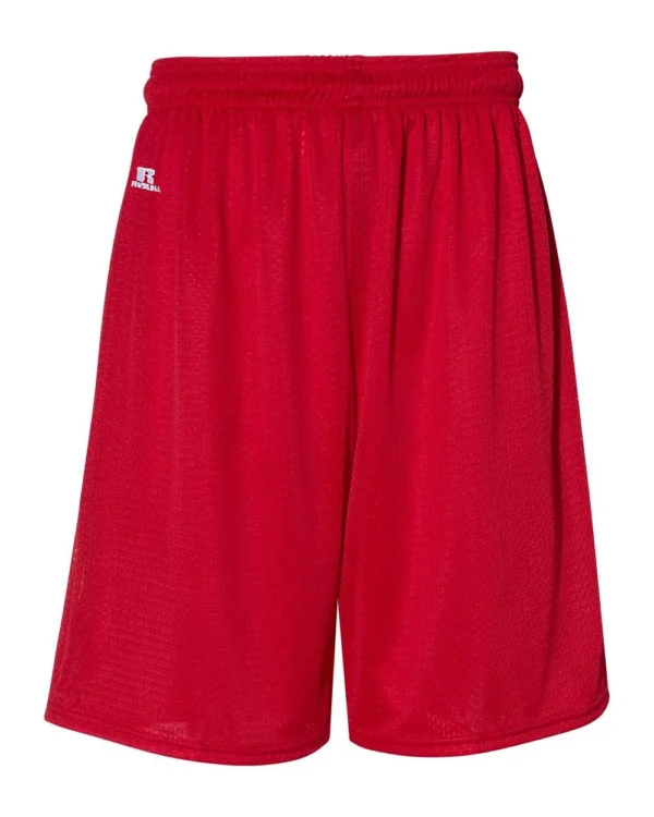 87960_f_fl Men's 9" Dri-Power® Tricot Mesh Shorts - 659AFM