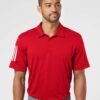 Floating 3-Stripes Polo - A480