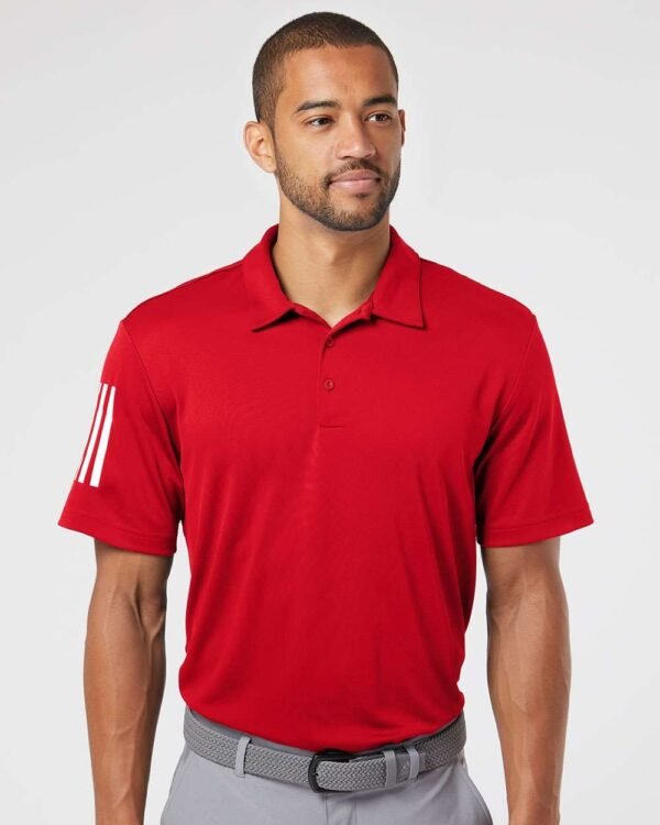 Floating 3-Stripes Polo - A480