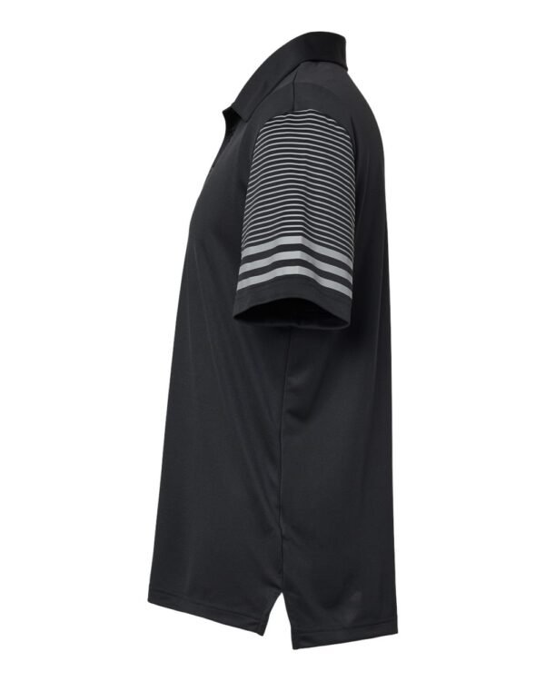 Striped Sleeve Polo - A490
