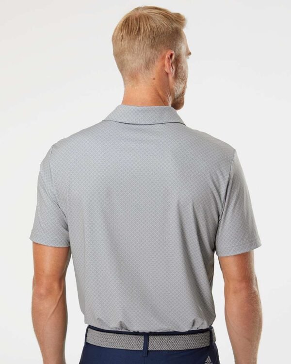 Diamond Dot Print Polo - A498